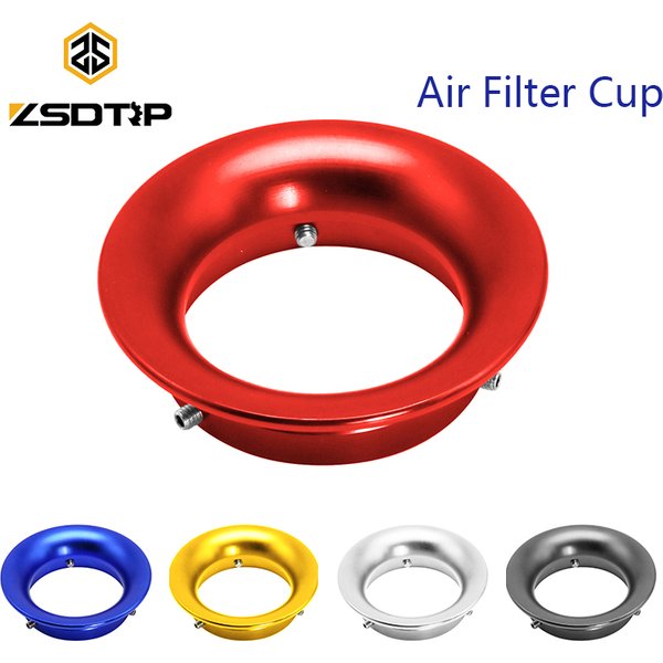ZSDTRP 50/55mm CNC carburateur piles de vitesse filtre à Air tasse entonnoir trompette pour Keihi PWK PE TM VM carburateur filtre à Air tasse