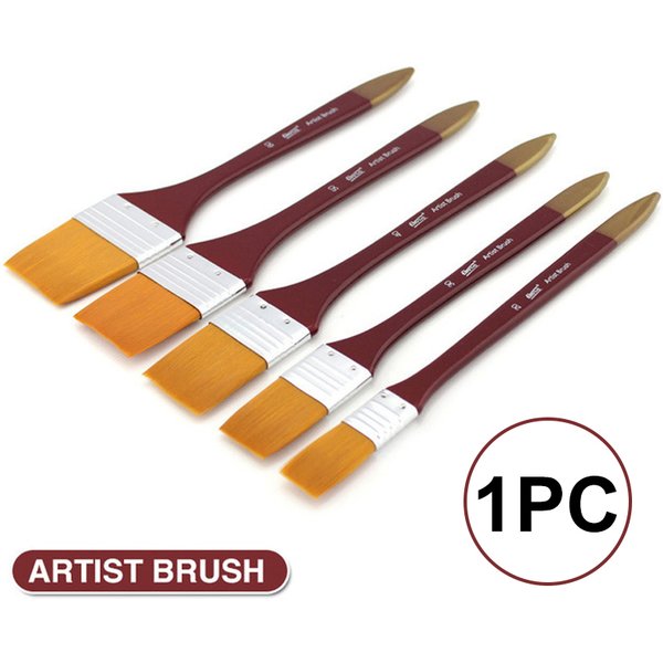 1Pcs Pinsel Acryl DIY Graffiti Pinsel Set Für Künstler Öl Schrubben Pinsel Schule Zeichnung Farbe Schreibwaren