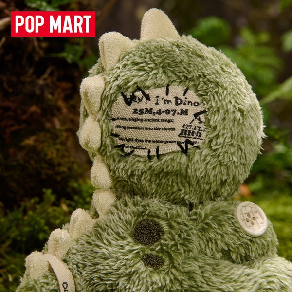 POP MART Hirono Dino Plush Doll Pendant Series Blind Box Toys Kawaii Anime Action Figure Surprise Mystery Box Dolls Gift