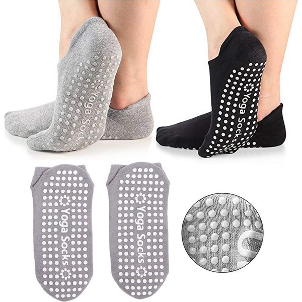 Yoga Socken Professionelle Anti Slip Socken Frau Sport Schweiß-saugfähig Atmungsaktive Pilates Socken Gym Fitness Sport Baumwolle Socken