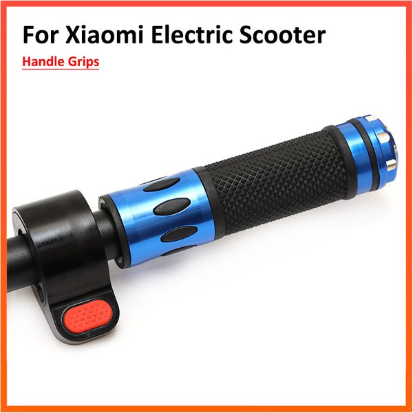 Griffe für Xiaomi M365 1S PRO Elektroroller-Lenker, Aluminiumlegierung und Gummi, rutschfeste Länge, Modifikationszubehör