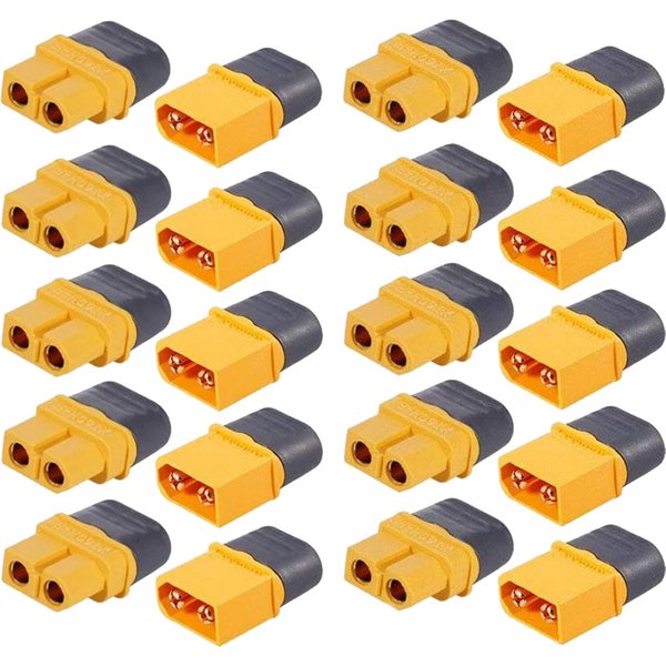 Amass XT60 Weibliche Bullet Connectors Stecker Für RC Lipo Batterie Rc Drone Flugzeug zubehör Großhandel XT60 Anschlüsse Stecker