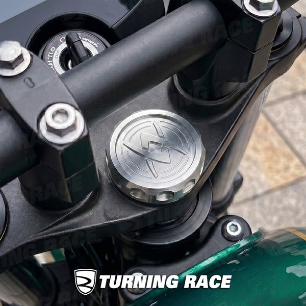 Für Kawasaki Z650RS 2022+ CNC Aluminium Triple Tree Stem Top Cap Cover Z650RS Lenker Dekorative Zubehörteile