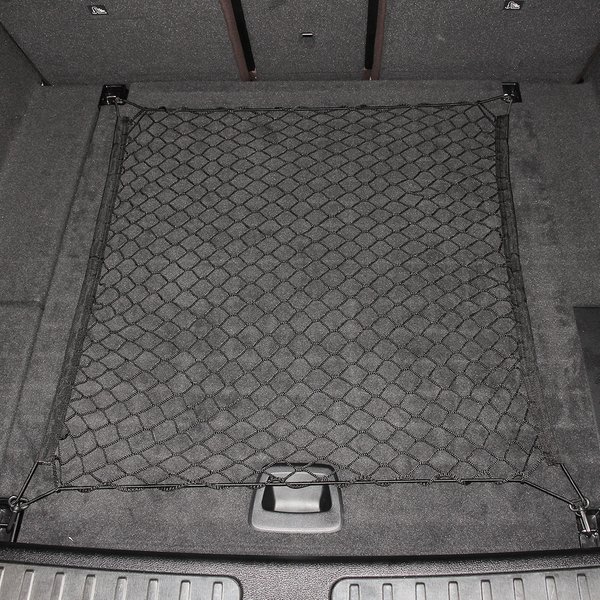 4 HooK Car Trunk Cargo Mesh Net Luggage For Mercedes Benz W211 W221 W220 W163 W164 W203 C E SLK GLK CLS M GL accessories