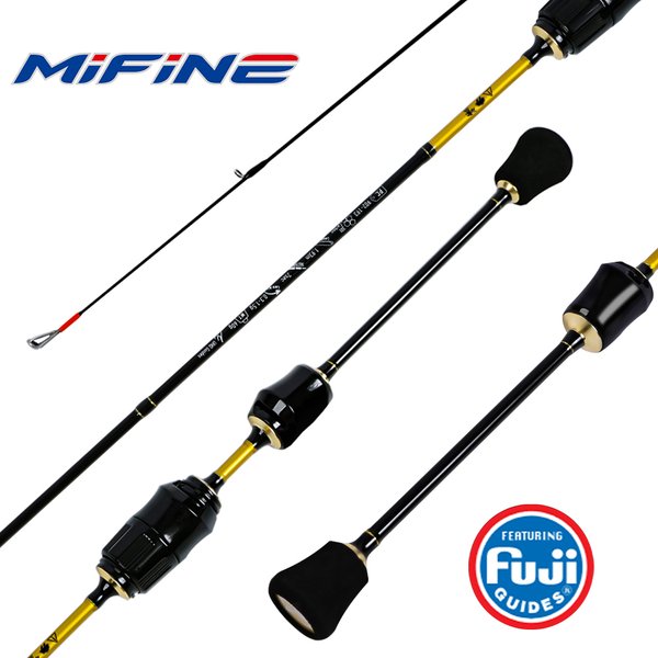 Mifine MOTRAL DRAW XUL Ultraleicht Spinning Angelrute Köder 0,3-1,5G 30T Carbon Faser Fuji/RA Ringe solide Tipps Für Forelle Angeln