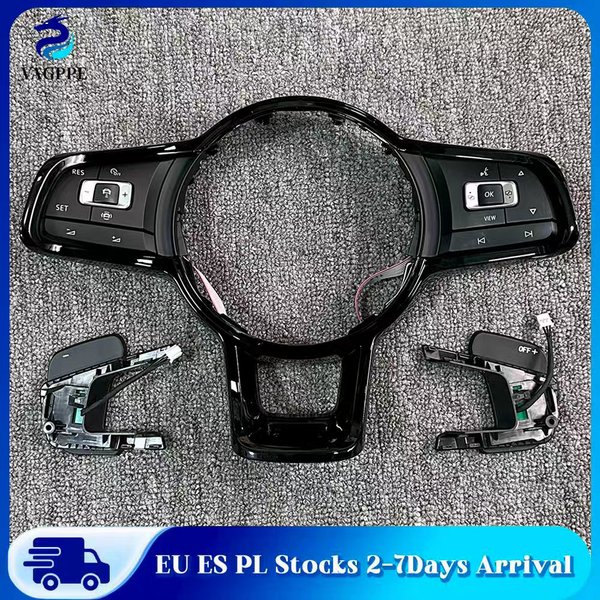 5G0959442AE Multifunktionslenkradtasten-ACC-Schaltwippen-Tastenrahmen für Passat B8 Golf 7 MK7 Tiguan MK2 5G0 959 442 AE 5G0 951 527B/528B