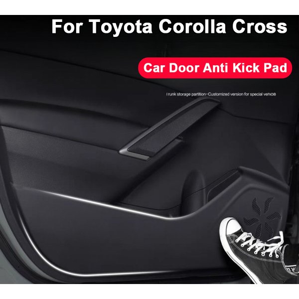 Für Toyota Corolla Kreuz 2022-2024 2025, Auto Tür Anti Kick Pad Leder Auto Tür Schutz Aufkleber Auto Styling decor Zubehör