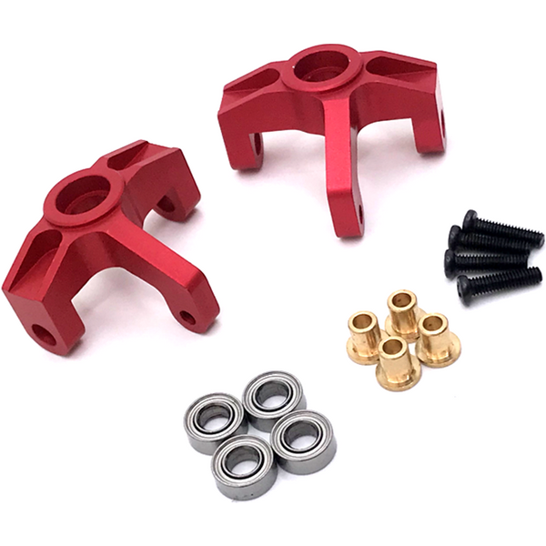 Roulement de mise à niveau en métal, tasse de direction avant pour LC Racing 1/14 WLtoys 144010 144001 144002 124017 124016 124018 124019 Pièces de voiture RC