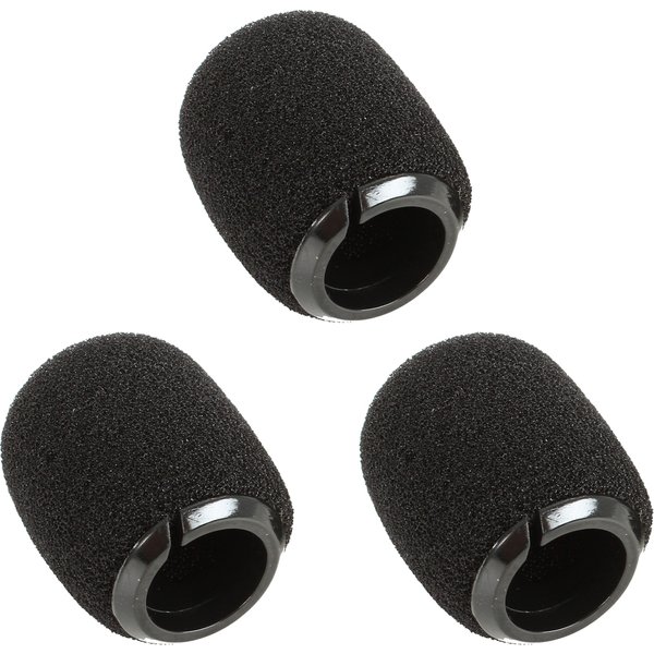 3 Teile/los Kunststoff Snap Schaum Abdeckung Windschutzscheibe Schwamm Für Shure Beta98H/C MX412 418 Instrument Schwanenhals Mikrofon