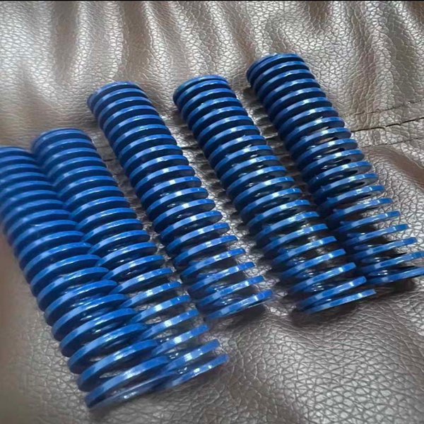1–10 Stück, Außendurchmesser 6 mm, Innendurchmesser 3 mm, Länge 10–300 mm, Druckfeder, Ladungsfeder, Formfeder, Gelb/Blau/Rot/Grün/Braun