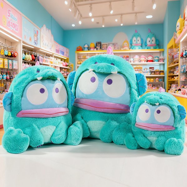 30/40/50cm Hangyodon Cartoon Plush Toy Hanton Dinosaur Plush Dolls Throw Pillow Accompany Doll Room Decor Friends Birthday Gift