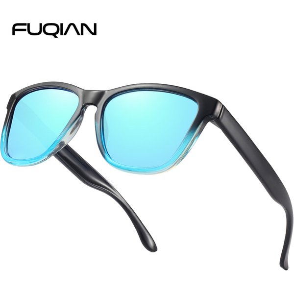Klassische quadratische polarisierte Sonnenbrille für Herren und Damen, modische Sonnenbrille, reduziert Blendung, Outdoor-Sonnenbrille, UV400