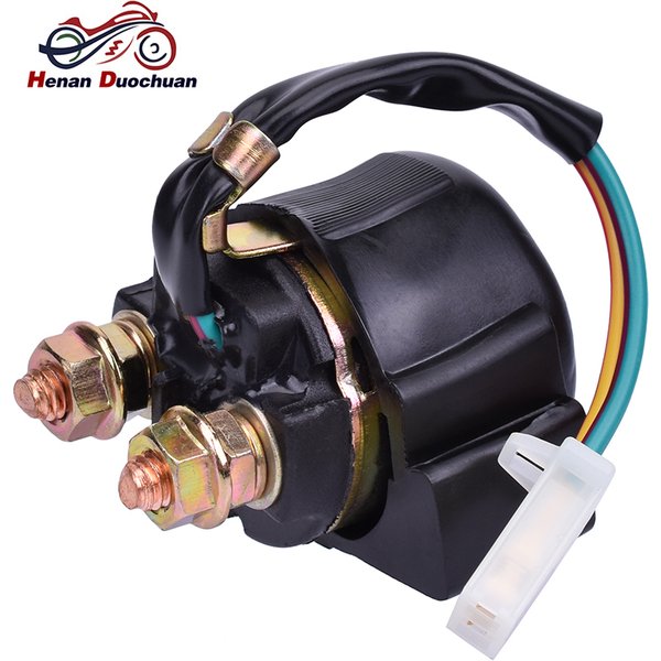 Motorcycle Starter Relay Solenoid for Yamaha XV750 XJ900 XV920 XS1100 YFM350 400 Grizzly Wolverine Warrior Raptor ATV for Polari
