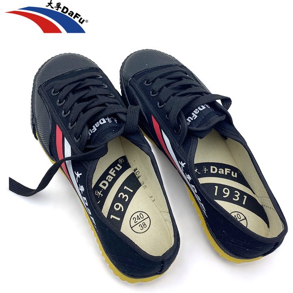 DaFu Original Parkour Schuhe Kungfu Turnschuhe Kampfkunst Shaolin Taichi Taekwondo Wushu Weiche Bequeme Männer Frauen