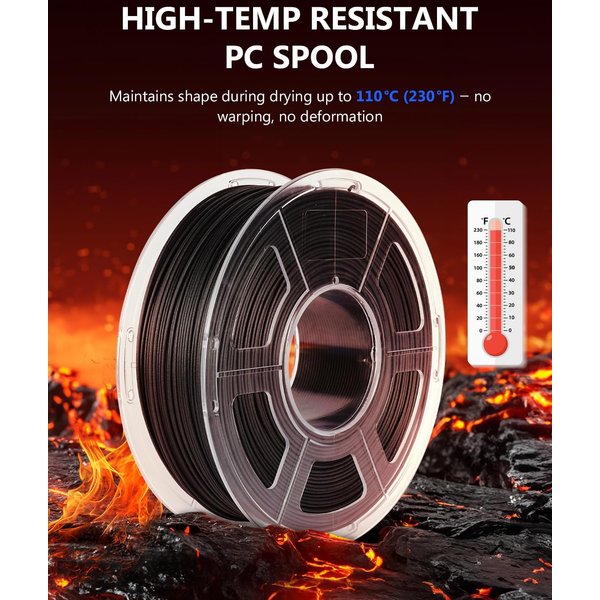 JAYO 1KG PA6-CF/PA6-GF/PA12-CF Consommables techniques 1,75 mm Matériaux Consommables fonctionnels FDM pour l'impression 3D