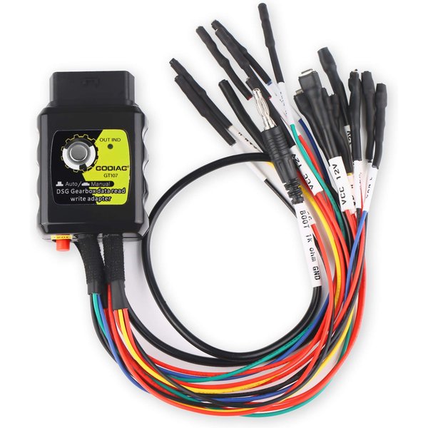 GODIAG GT107 DSG Getriebe-Adapter mit GT105 II IMMO Prog AD für DQ250, DQ200, VL381, VL300, DQ500, DL501 für Benz/BMW