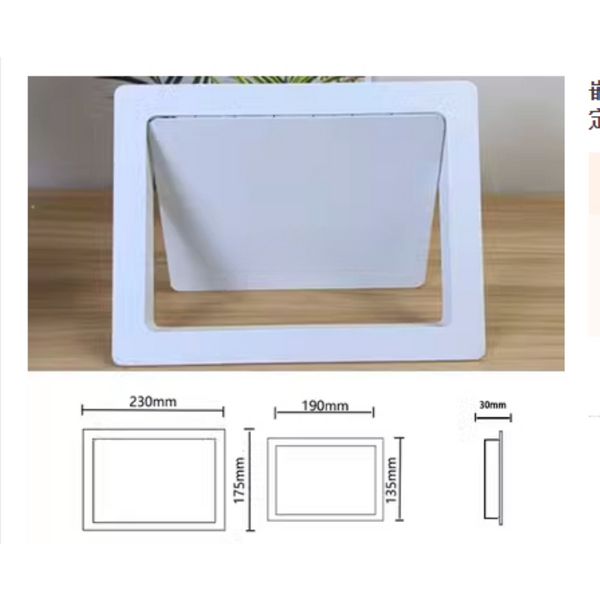 Couvercle de boîte de roses cachées en acier inoxydable, porte d'armoire de cuisine, ouverture latérale intégrée, 1PC