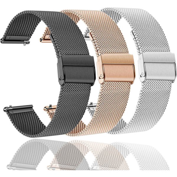 Metallarmband für Huawei Watch GT 3 2 Pro 46 mm 42 mm Gürtelarmband Honor Magic 20 mm 22 mm Edelstahlband Handgelenk-Armbänder