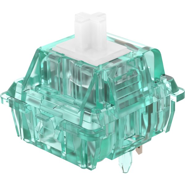 Interrupteur tactile silencieux DUROCK T1 Silent Shrimp 67g, interrupteurs silencieux pré-lubrifiés à 5 broches, interrupteur tactile silencieux pour clavier mécanique MX