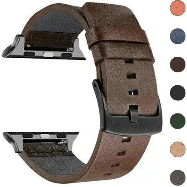 Lederarmband Uhrenband 46mm 45mm 44mm 49 41 40 42 38mm Armband Correa Armband iWatch Series Ultra 10 9 5 6 SE 7 8