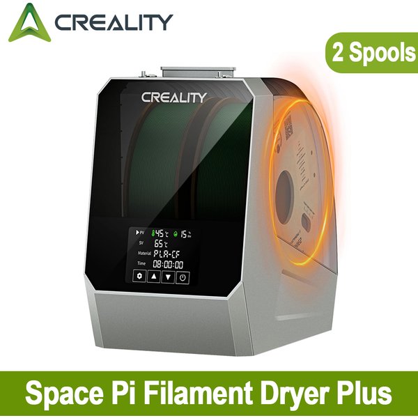 Creality Space Pi Filament Dryer Plus Drying Box Verbesserter Drying Dehydrator mit zwei Rollen für 2 kg Filament 360 ° Heißluftheizung