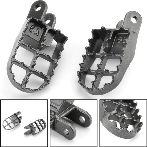Artudatech Fußrasten für Honda xr250/400 xr350r xr600r xr650l xr650r cr80