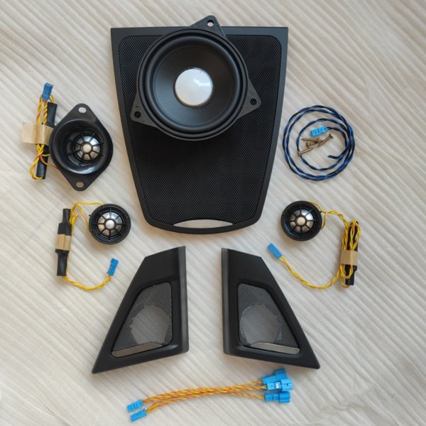 Do samochodu BMW F10 F11 serii 5 Drzwi przednie Harman Hi-Fi Sound Audio Head Treble Horn Tweeter Speskers Cover Akcesoria