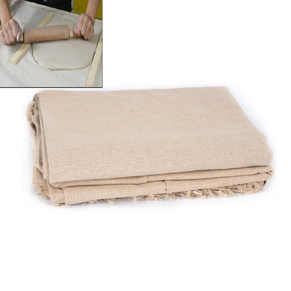 1.58M Pottery Special Linen Cloth Clay Burlap DIY Pottery Ceramics Clay Craft Pad Cloth Pottery Printing Texture Sculpture Tool