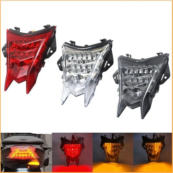 Feu arrière LED clignotant intégré pour BMW S1000RR HP4 S1000R 2010-2018 S 1000 RR, accessoires de moto, indicateur de frein arrière