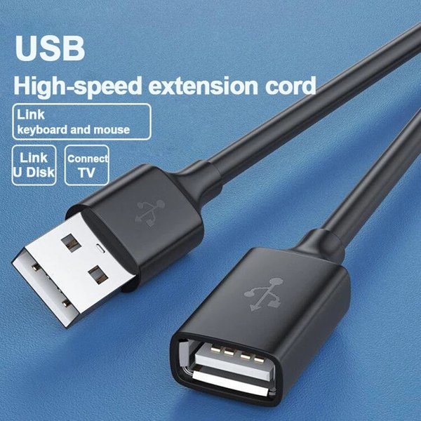 USB-Verlängerung kabel USB 2.0-Verlängerungskabel Stecker-Buchse-Datenkabel, geeignet für PC-TV-USB-Festplatten kabel