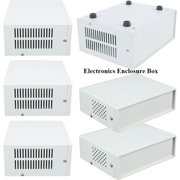 Metallgehäuse Projektgehäuse DIY Anschlussdose Elektronikgehäuse Box Outdoor Indoor Elektronisches Modul Instrumentengehäuse Box