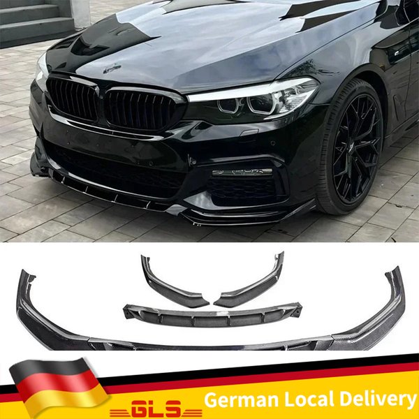 Frontstoßstangen-Body-Kit für BMW 5er G30 G31 520i 530i 540i M-Sport 2017–2020 Auto-Lippenspoiler Splitter Diffusor Bodykits Teil