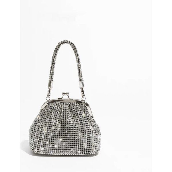Pochette de soirée avec poignée en biscuits, sacs à main et sac à main de luxe, pochette en cristal brillant, sac seau d'hectare, sacs à bandoulière