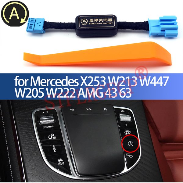 Automatisches Start-Stopp-Motorsystem, Kabelloses Plug-and-Play-System für Mercedes Benz X253 W213 W447 W205 W222 AMG 43 63