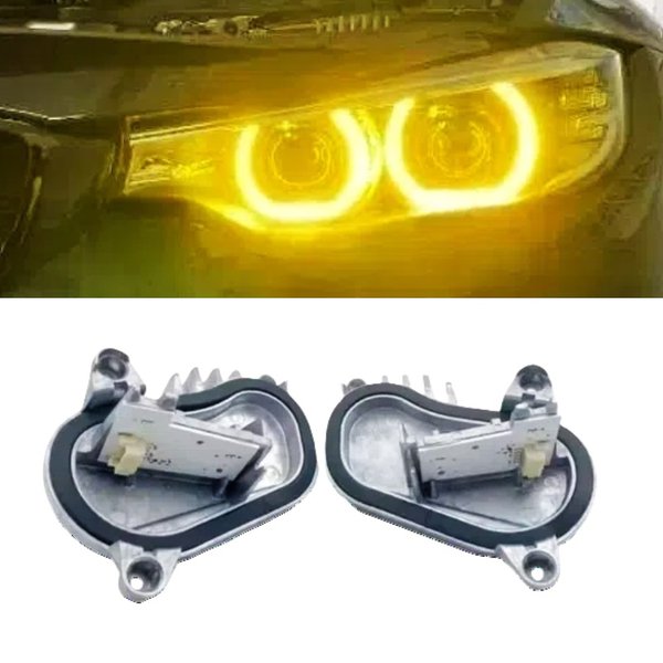Modules DRL jaunes M3 M4 pour 2018 2019 2020 F36 F32 F82 F80 F33 LCI 430i 440i 420i, phare Non adapté, feux de jour