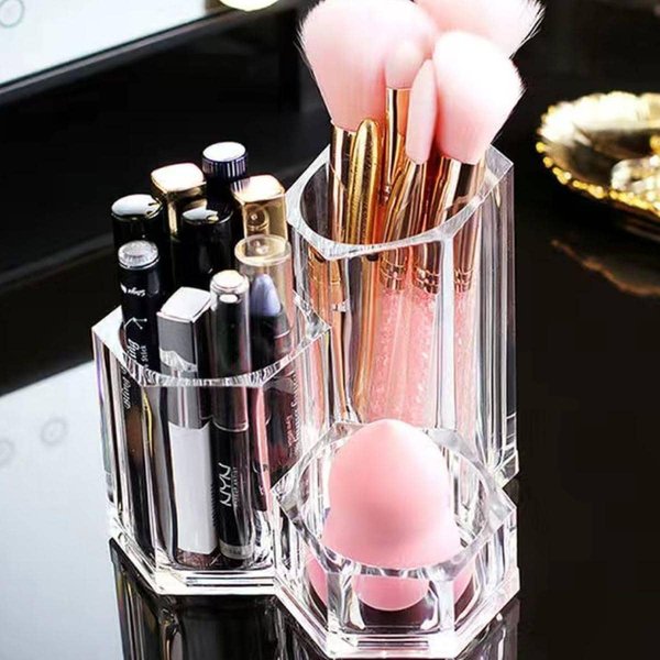 Schlafzimmer Make-up Pinsel Aufbewahrungsbehälter Augenbrauenstift Kamm Aufbewahrungsbox Schminktisch Desktop Lippenstift Aufbewahrungsbox Desktop Kosmetik