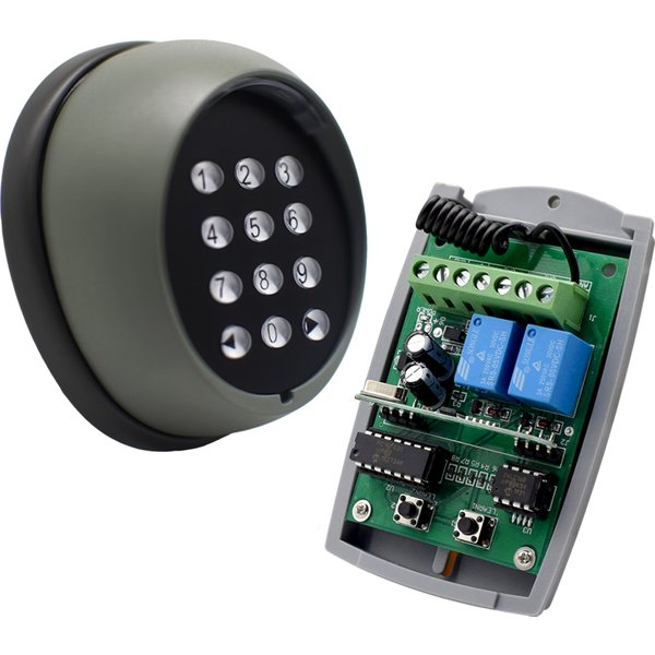 433,92 MHz Access Control passwort Multi Funktion 433 sender empfänger Drahtlose Tastatur garage tor türöffner