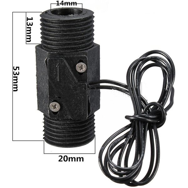 AC 220V 3A 22MM Magnetischer Wasserdurchflussschalter Flüssigkeit Umwälzpumpe Automatischer Wasserdurchflusssensor Schalter Schweißschneidemaschine