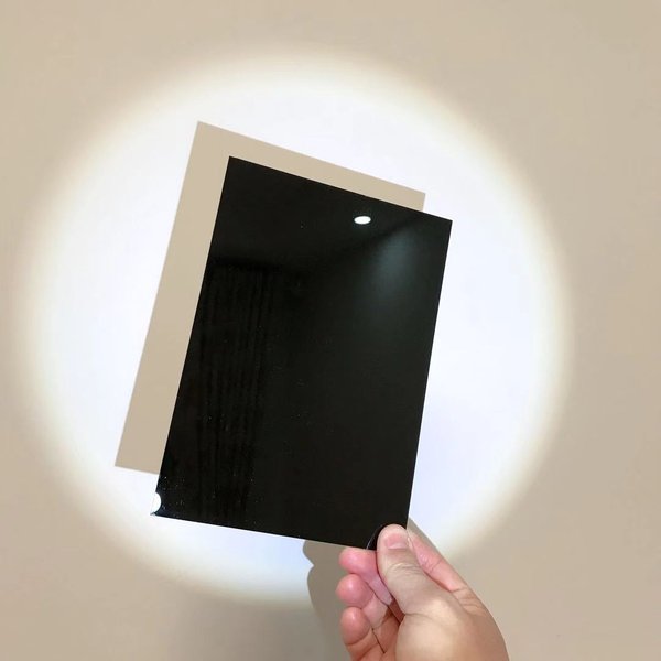 Größe 200 x 200 x 3 mm, 850 nm IR-Passfilter, PMMA-Material