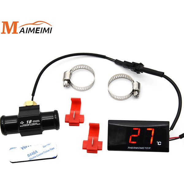 Jauge de température d'eau pour moto, pour capteur de température Koso, Mini compteur de température pour XMAX300 CB400 MT 07 09, capteur de course de Scooter