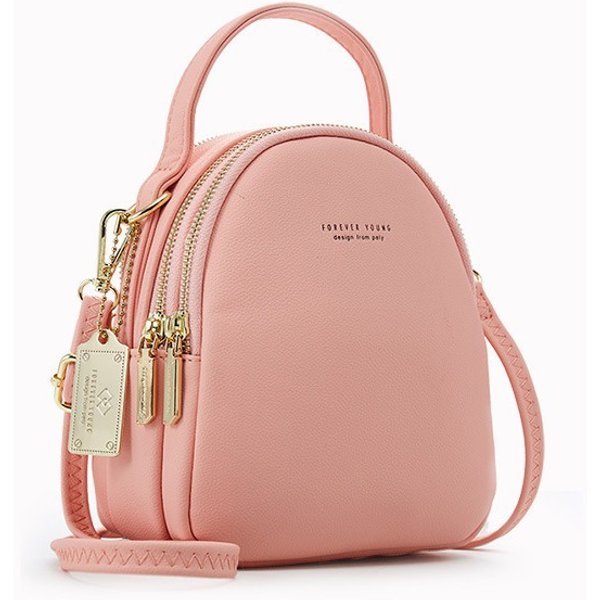 Sac à dos pour femme, petit sac carré en cuir PU, sac à main pour femme, sac à bandoulière multifonction de luxe, mini sac messager