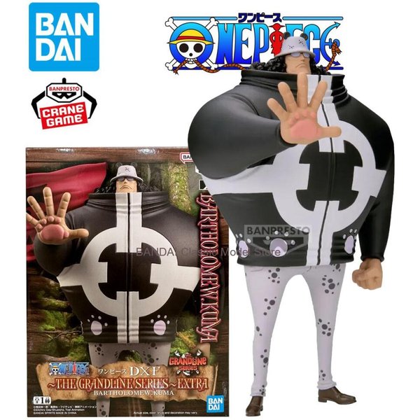 Original BANDAI BANPRESTO ONE PIECE DXF EXTRA Bartholomew Kuma PVC Anime Figuren Action Figur Modell Spielzeug Geschenk