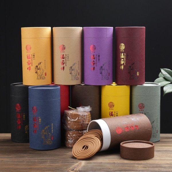 120 disques 4 heures bobine d'encens bois de santal naturel bois d'agar intérieur bureau parfum brûlant décor à la maison méditation purifiant l'air
