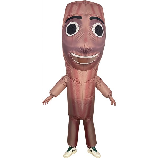 Creative Wooden Stick Inflatable Clothing for Both Men and Women, Loose Fitting Party Activities, Walking Inflatable Props