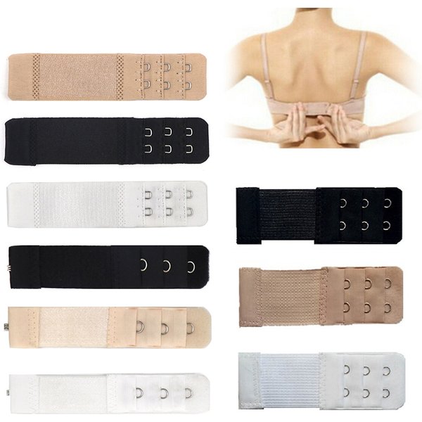 3 stücke Frauen Bh Extender Erweiterung Unterwäsche Zubehör Bh Verlängern Expander 3 Reihe Schnalle Einstellbare Haken Intime Zubehör