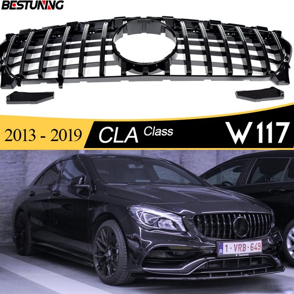 Calandre avant de Style GTR 2020-CLA-45, pour Mercedes CLA classe X117, frein de tir C117 coupé 2013 – 2018 CLA250 CLA200 CLA180