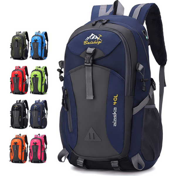 40L Wanderrucksack Reiserucksack für Männer Frauen Camping Wasserdichter Outdoor-Wander-Tagesrucksack Leichter Rucksack