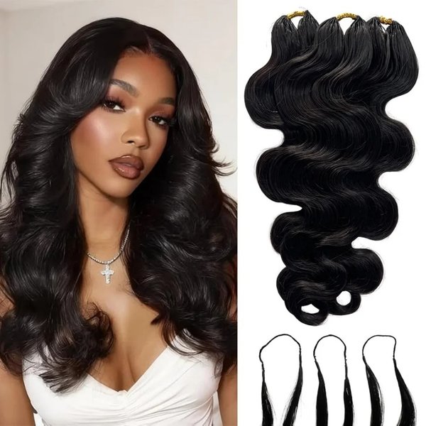 Cheveux humains à ondulations naturelles, cheveux humains à ondulations d'eau, tresses bohèmes en cheveux humains bruts, cheveux humains double épaisseur, cheveux humains à nœuds miracle, cheveux