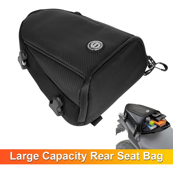 Motorcycle Saddlebag Tail Bags Storage Shoulder Bag Waterproof With Strap Set Rear Seat Backpack Large Capacity Moto Accessories