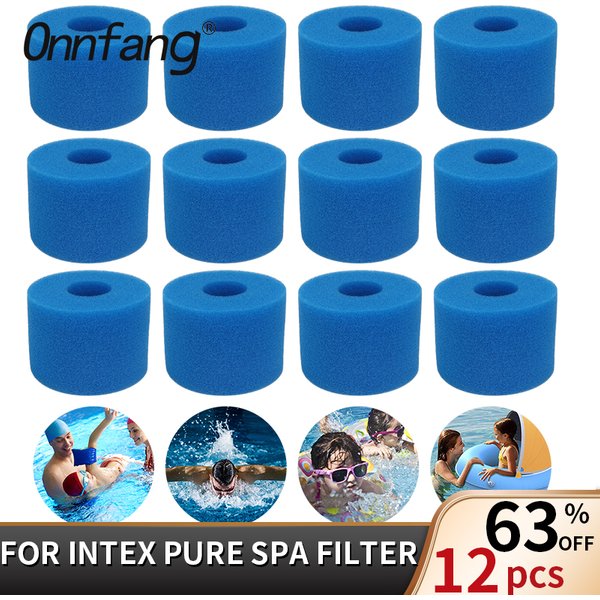 Pool filter wasch barer Schaum wieder verwendbar für Spa Intex Pure Whirlpool Filter patrone Typ Promotion Intex